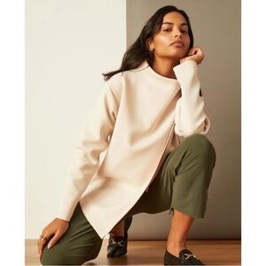 ADAY • Asymmetrical Like a Boss Scuba - sand bone ecru - Large